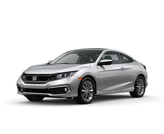 2019 Civic Coupe Lunar Silver Metallic EX